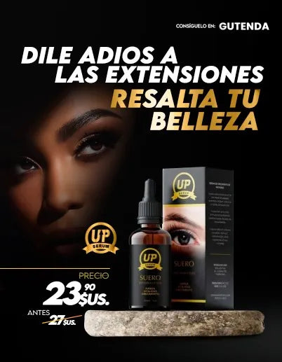 Serum Up - Alargamiento de pestañas y cejas